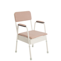 Aspire Classic Bedside Commode - Champagne