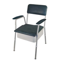 Aspire Classic Bedside Commode - Slate