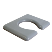 Aspire Shower Commode Seat - Open Front
