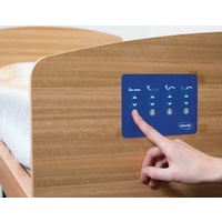 BED END SET-AMHERST STYLE(36") SOLAR OAK COLOUR FOR CS7 BED