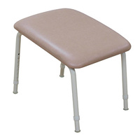 Kcare Footstool with Vinyl Padding - Height Adjustable