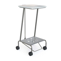 KCare Linen Trolley, Single, Foot Operated Lid