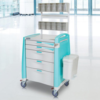 Bravo Anaesthesia Cart 5 Drawer 