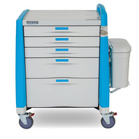Bravo Medication Cart 5 drawers - 900mm Height