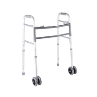 Days Bariatric Walker with Double 5" Wheels