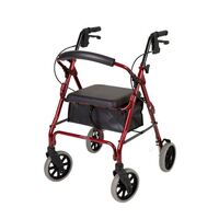 Days V4206 Low Seat Walker with Vinyl Bag, 18 inch Red 