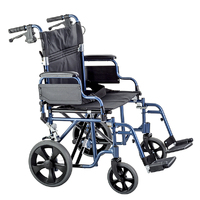 Shopper 12 Wheelchair Transit Wheelchair, Extra Wide