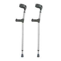 Crutches Forearm Soft Anatomical Handgrip - Pair