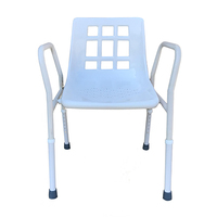 Shower Chair Aluminium - Wide