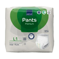 ABENA PANTS L1 GREEN 1400ml100-140cm (6PKx15)