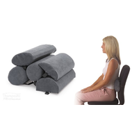 Spine Saver Lumbar Roll - Chiropractic Back Support Pillow