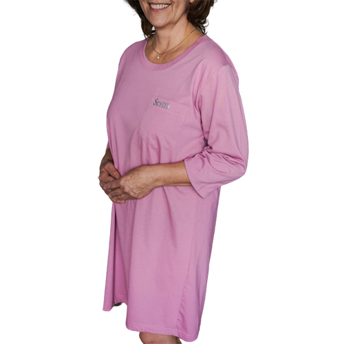 Sestra Care Women's 3/4th Sleeve [Size: Small][Colour: Pink]