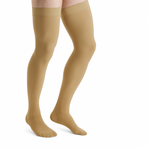 JOBST for Men Thigh High[Size: Small][Colour: Khaki][Compression: 15-20mmHg]