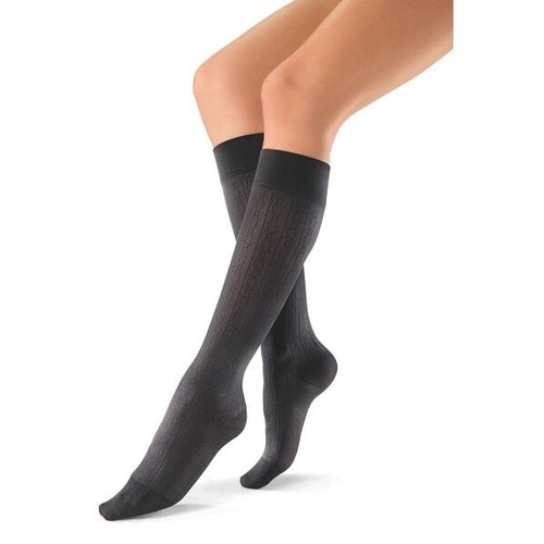 Jobst SoSoft 8-15mmHg, Knee High [Size: Large][Colour: Black]