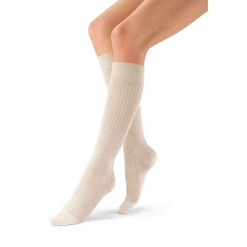 Jobst SoSoft 8-15mmHg, Knee High [Size: Large][Colour: Sand]
