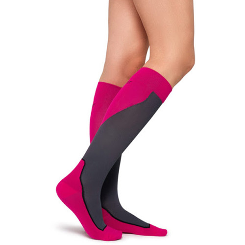 JOBST®Sport compression socks [Colour: Hot pink] [Size: Small]