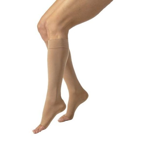JOBST Relief Knee High [Size: Small] [Colour: Beige] [Compression: 15-20mmhg] [Toe: Open Toe]
