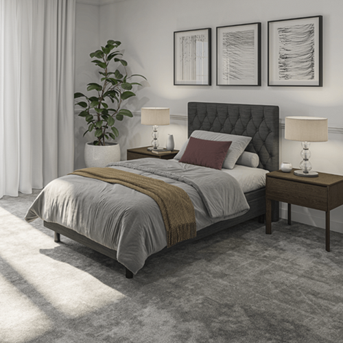 Aspire ComfiMotion Relax Bed - Portobello Grey - Long Single