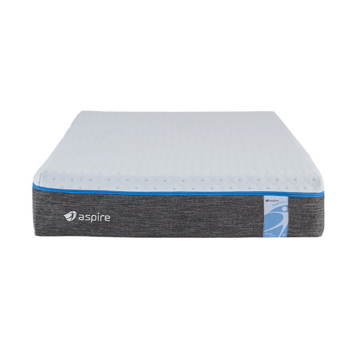 Aspire ComfiMotion Memory Foam Mattress - Portobello Grey [Size: Long Single]