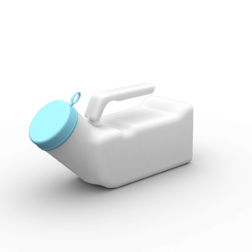 Male Urinal with Screw Lid