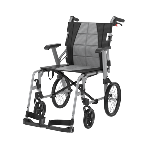 Aspire Socialite Folding Wheelchair [Colour: Silver]