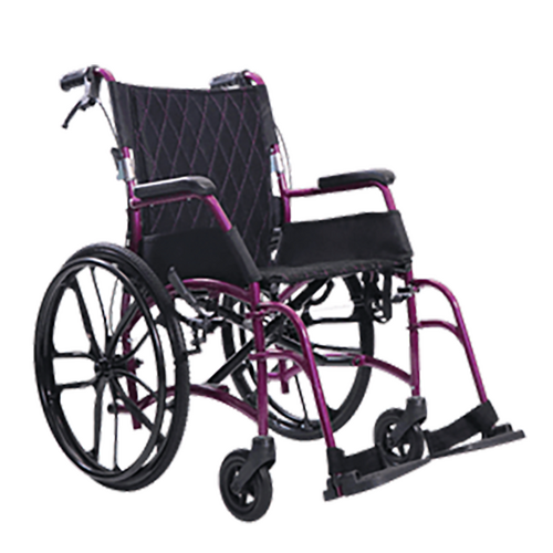 Aspire VIDA X Folding Manual Wheelchair [Colour: Matte Black]