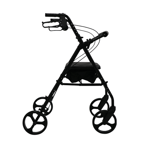 Aspire Flex Adjustable Seat Walker 8" Wheel [Colour: Black]