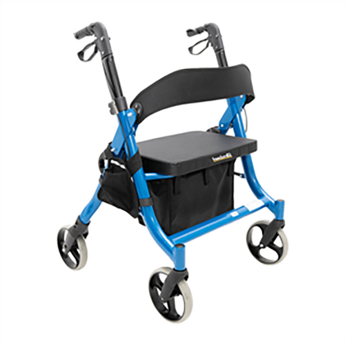 Freedom HD Genesis 3 Seat Walker - Extra Wide - Blue