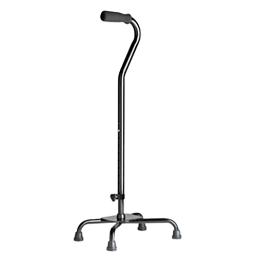 Breezy Quad Base Walking Stick [Size: Small Base]