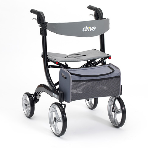 Drive Nitro Rollator- Standard Size[Colour: Black]