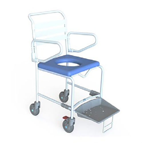 Kcare Mobile Shower Commode - Attendant Propelled