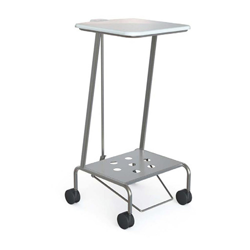 KCare Linen Trolley, Single, Foot Operated Lid