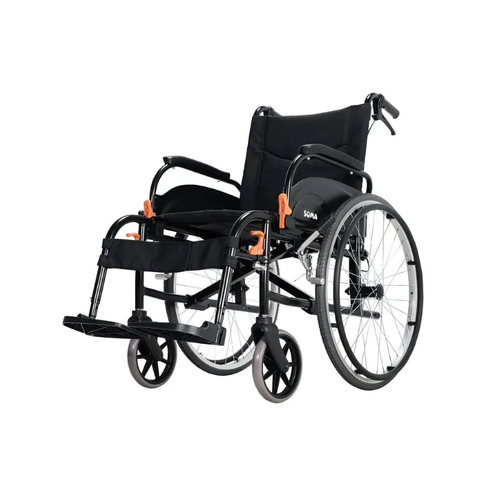 Karma Wheelchair Agile Soma 24QR SP 16"x16" Black