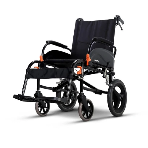 Karma Wheelchair Agile Soma Transit 16"x16" Black colour