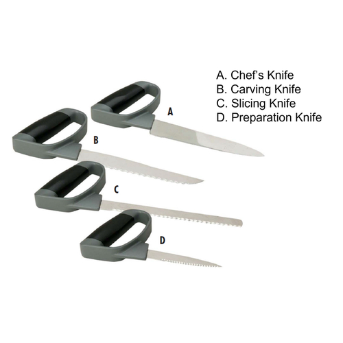 Homecraft Reflex Comfort Grip Preparation Knife[PAT-091207794]