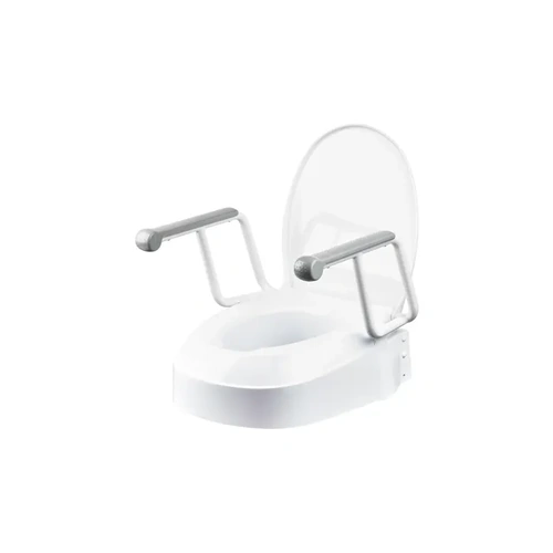 Homecraft Raised Toilet Seat with Armrests
