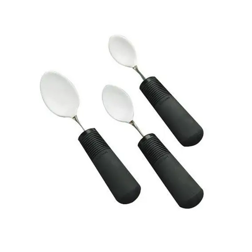 Big Grip Coated Cutlery [Option: Teaspoon]