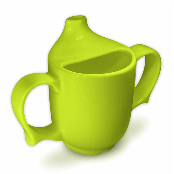 Dignity by Wade Two Handled Feeding Cup, 250ml [Colour: Green]