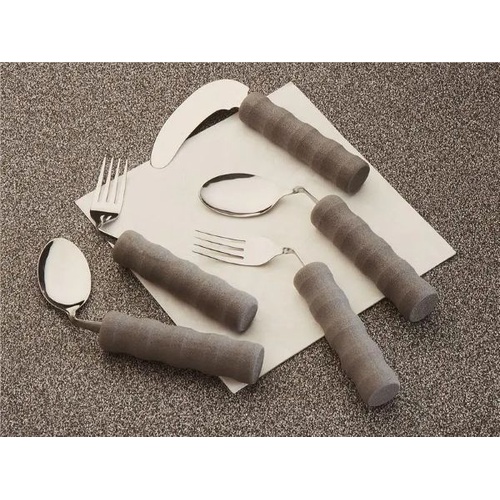 Homecraft Lightweight Foam Handled Angled Cutlery[Option: Knife]