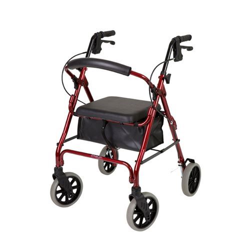 Days V4206 Low Seat Walker with Vinyl Bag, 18 inch Red 