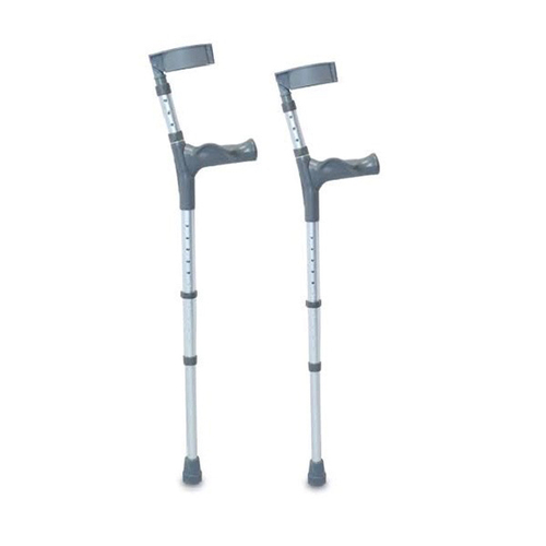Crutches Forearm Plastic Anatomical Handgrip [Size: Medium]