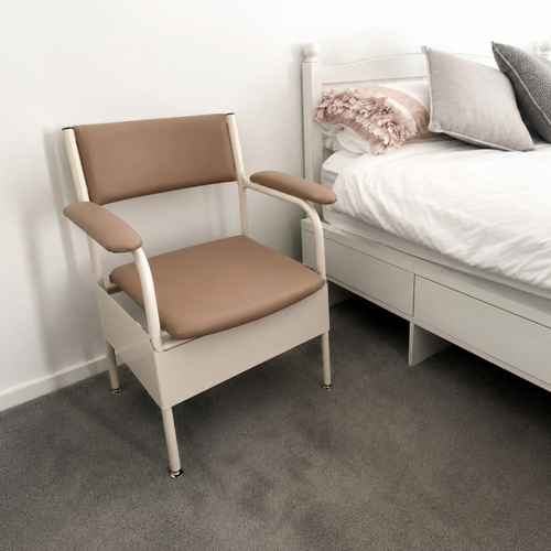 PCP Bedside Commode Deluxe, Beige