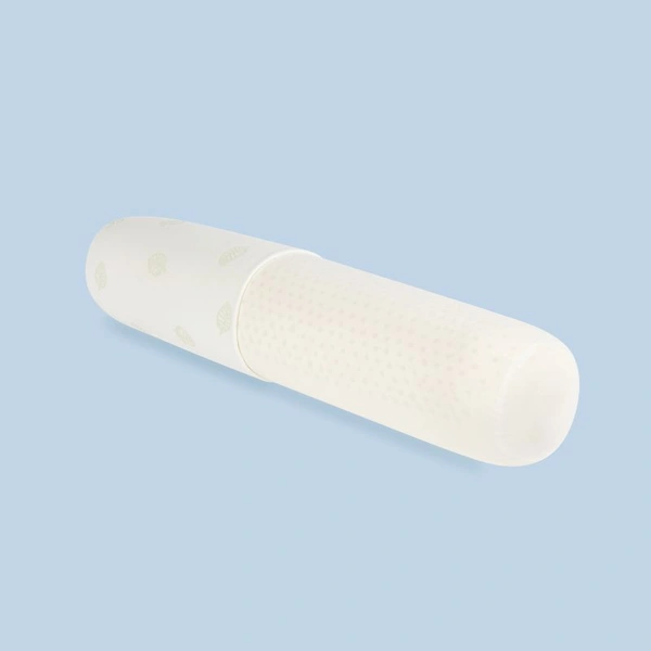 Naturelle Latex Roll [Size: Medium][Options: Polyester Cover-White]